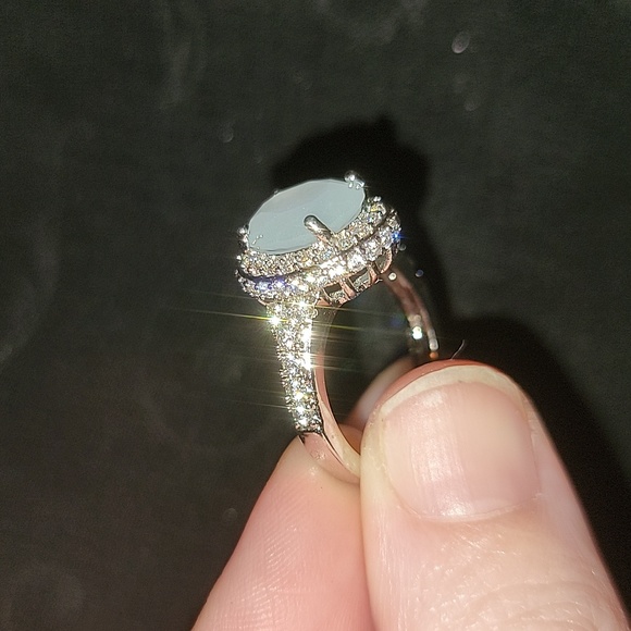 Faux Moonstone Ring - Picture 8 of 10